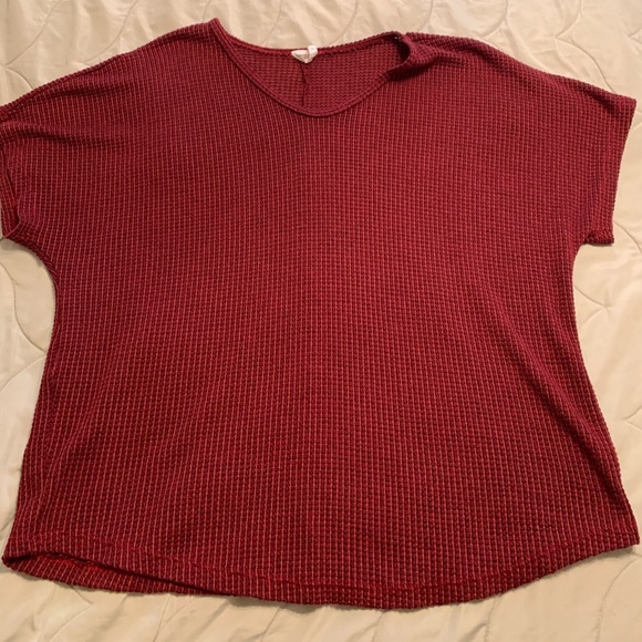 Tops - Waffle tee